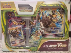 Pokemon Kleavor Special Collection 4 Booster Packs [fusion strike+lost origin] - Image 3