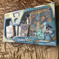 💥 Pokemon TCG: Lucario VSTAR Premium Collection Box - Factory Sealed! 🔥 ✨ 820650851247 - Image 3