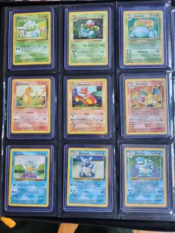 1999 Pokemon Complete 151/151 w/ 45 HOLOS Base, Fossil, and Jungle - Image 1