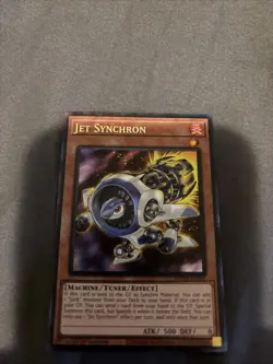 YUGIOH JET SYNCHRON MZMI-EN044 1ST COLLECTORS RARE - Image 2