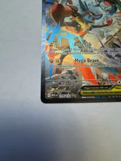 Mega Lucario ex Special Illustration Rare 179/132 Mega Evolution Pokemon Card NM - Image 2