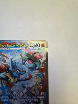 Mega Lucario ex Special Illustration Rare 179/132 Mega Evolution Pokemon Card NM - Image 4