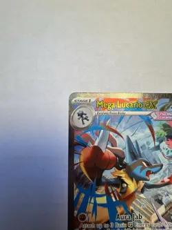 Mega Lucario ex Special Illustration Rare 179/132 Mega Evolution Pokemon Card NM - Image 5
