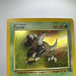 1999 Jungle Set Pinsir Holo 9/64 Rare WOTC Pokemon Card TCG -Original - Image 4
