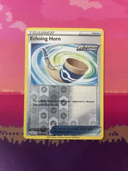 Pokemon Card Echoing Horn Chilling Reign Reverse Holo 136/198 Near Mint - Image 1