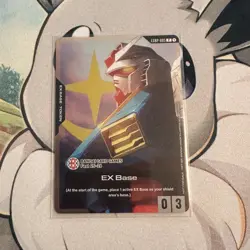 EX Base EXBP-005 Gundam TCG Bandai Card Games Fest 25-26 Stamped Exclusive Promo - Image 1