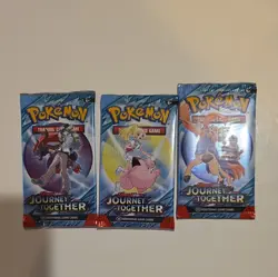 Pokemon SV Journey Together Booster Pack - 10 Cards / Pack - Random Art - SEALED - Image 1