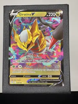 Giratina V 130/196 Lost Origin Ultra Rare Full Art Holo Card Pokemon TCG NM - Image 1