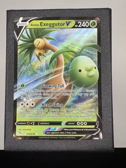 Alolan Exeggutor V 005/078 Pokemon Go Ultra Rare Holo Card Pokemon TCG NM - Image 1