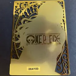 Goddess Story Gold METAL Card - Serial Number #/100! Anime Girl Nami Bikini - Image 5