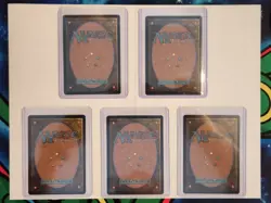 *FOIL* SpongeBob SquarePants Lands Under the Sea SET of 5 MTG Secret Lair Cards - Image 2