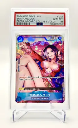 Boa Hancock Premium Card Collection Best Vol. 2 ST03-013 One Piece PSA 10 Gem Mt - Image 1