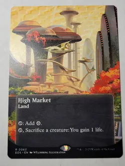 High Market -Borderless-Stellar Edge EOS 63 Regular Rare Land L R mtg NM/M - Image 1