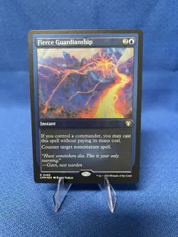 Fierce Guardianship (Foil Etched) Commander Masters Foil - Image 1