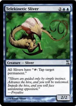 Telekinetic Sliver NM/M* Time Spiral ENGLISH 84/301 mtg -UnltdCards - Image 1