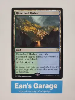 MTG Hinterland Harbor 300 OTC Outlaws of Thunder Junction Rare MN - Image 1