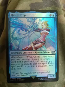 Quistis Trepe Final Fantasy Foil Very Nice Pack Fresh - Image 1