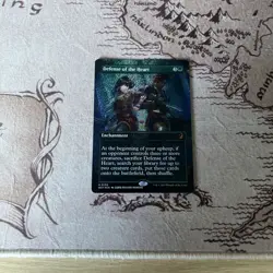 1X NM Defense of the Heart Confetti Foil Wilds of Eldraine Enchanted Tales - Image 1