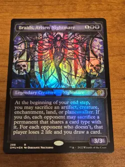 MTG Dominaria United - Braids, Arisen Nightmare - DMU 288 - Showcase FOIL - Image 1