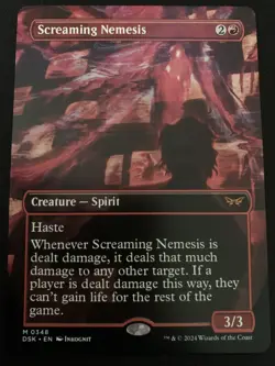 Screaming Nemesis (Borderless) Duskmourn: House of Horror Regular - Image 1