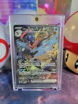 Greninja Ex 132 Pokemon TCG S&V Black Star Promo Holo NM - Image 1