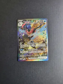 Greninja Ex 132 Pokemon TCG S&V Black Star Promo Holo NM - Image 2