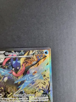 Greninja Ex 132 Pokemon TCG S&V Black Star Promo Holo NM - Image 4