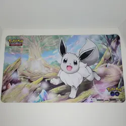 Pokemon Go TCG Radiant Eevee Play mat, collectable, rare, Shiny Pokemon - Image 1
