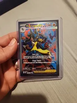 ENGLISH Mega Lucario ex 160/132 Ultra Rare Full Art Pokemon Mega Evolution NM - Image 2