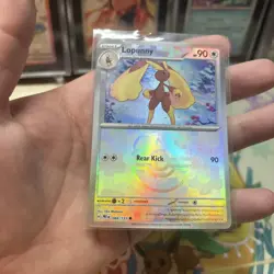 Pokemon Lopunny 84/131 Prismatic Evolutions Masterball Near Mint NM - Image 3