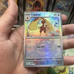 Pokemon Lopunny 84/131 Prismatic Evolutions Masterball Near Mint NM - Image 5