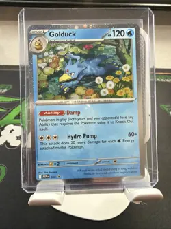 Pokemon TCG Golduck Black Star Promo 008 Mega Evolution - Image 1