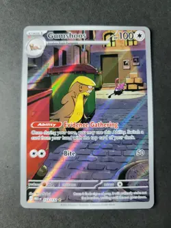 Gumshoos 153/132 Illustration Rare Pokemon Mega Evolution - Image 1
