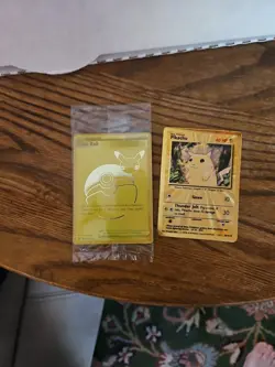 2021 Pokemon 25th Anniversary GOLD Pikachu and Trainer Poke Ball See Desc. - Image 3
