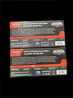 Pokemon Prismatic Evolutions Surprise Box Lot Of 2 - SEALED - Image 2