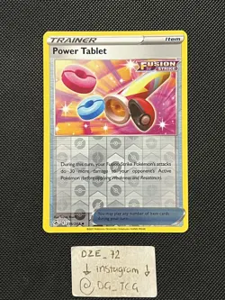 Pokemon Fusion Strike - Power Tablet - 236/264 - Reverse Holo - M/NM - Image 1