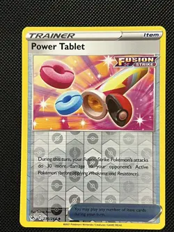 Pokemon Fusion Strike - Power Tablet - 236/264 - Reverse Holo - M/NM - Image 2