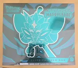 Pokemon TCG Twilight Masquerade ETB Elite Trainer Box Sealed - Image 1