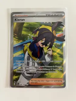 Kieran 206/167 Ultra Rare Holo Near Mint Condition Twilight Masquerade - Image 1