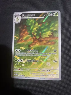 Pokemon TCG White Flare 092/086 Sawsbuck Illustration Rare M/NM - Image 2