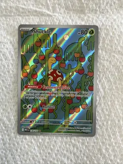 2025 Pokemon Mega Evolution Shuckle Illus Rare 136/132 Free Shipping - Image 1