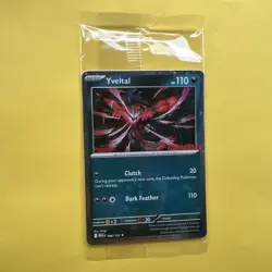 Sealed Yveltal 088/132 Reverse Holo Mega Evolution Pokemon GAMESTOP PROMO - Image 2