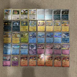 Pokemon TCG Eevee and Eeveelutions Mixed Lot Of 40, Diff Sets, Diff Conditions - Image 1