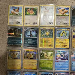 Pokemon TCG Eevee and Eeveelutions Mixed Lot Of 40, Diff Sets, Diff Conditions - Image 2