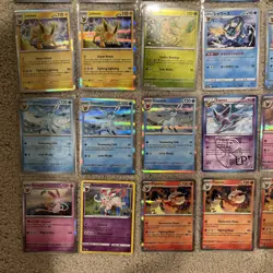 Pokemon TCG Eevee and Eeveelutions Mixed Lot Of 40, Diff Sets, Diff Conditions - Image 5