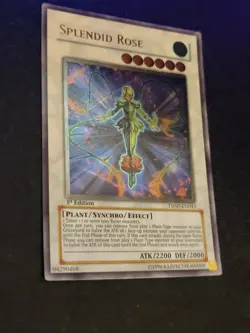 Splendid Rose TSHD-EN043 Ultimate 1st NM Condition - Image 3