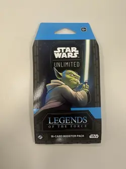 Legend Of The Force Star Wars Unlimited 16 Card Booster Pack - Image 1