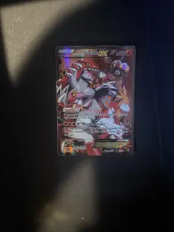 Pokemon TCG XY Double Crisis Team Magma Groudon EX Card 15/34 - Image 1