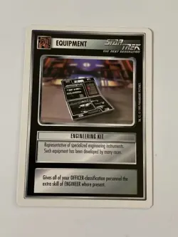 Star Trek CCG Equipment Engineering Kit Common Card - Image 1