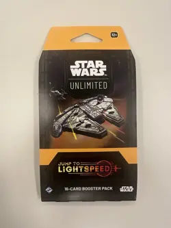 Jump To Lightspeed Star Wars Unlimited 16 Card Booster Pack - Image 1